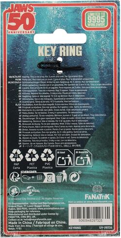 Fanattik Jaws 50th Anniversary Regatta Boat Tour Limited Edition Keyring in Saudi Arabia