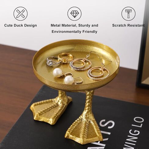 Duck Cute Jewelry Dish Tray. Ring Holder Dish Tray. Small Trinket Dish Tray.Jewelry Bowl in Saudi Arabia
