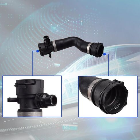 11537516414 11537521049 17127531579 7 Hoses Radiator Coolant Water Hose Pipe Kit Compatible with E87 E90 E92 E93130i 325i 330i X1 N52 2.5L 3.0L 2005-2012 Replaces# 11537545890, 1712761851, 17127618510 in Saudi Arabia