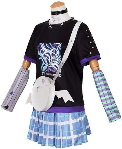 Cosplay Life Hatsune Racer Miku Costume - Full Set Outfit Includes Wig - Halloween Anime Convention For Unisex Adult in Saudi Arabia