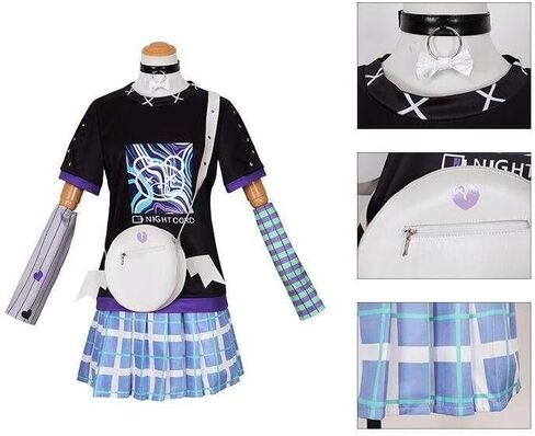 Cosplay Life Hatsune Racer Miku Costume - Full Set Outfit Includes Wig - Halloween Anime Convention For Unisex Adult in Saudi Arabia