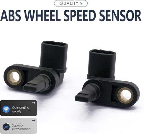 2PCS ABS Wheel Speed Sensor Front Left & Right Compatible with Toyota Lexus 4RUNNER FJ Cruiser GX460 GX470 Land Cruiser LX570 Tacoma Replaces 8954304020 8954360050 8954204020 8954260050 03-24 in Saudi Arabia