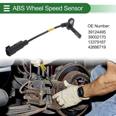 ABS عجلة السرعة الاستشعار ABS الاستشعار رقم 39124495/39002170/13379167/42686719 ل فوكسهول ل أسترا 2016-2019 1 قطعة اليسار الخلفي الأيمن الخلفي in Saudi Arabia