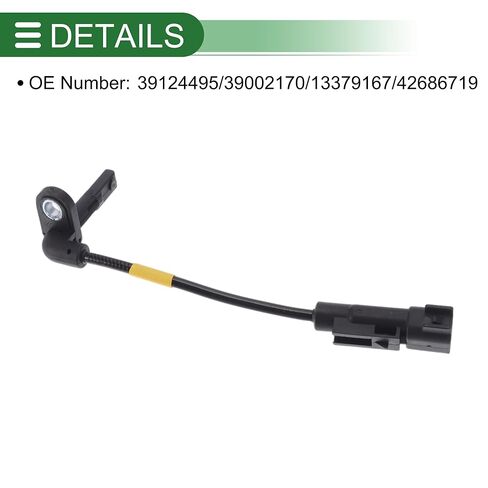 ABS عجلة السرعة الاستشعار ABS الاستشعار رقم 39124495/39002170/13379167/42686719 ل فوكسهول ل أسترا 2016-2019 1 قطعة اليسار الخلفي الأيمن الخلفي in Saudi Arabia