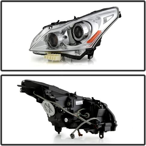 ACANII - For [HID/Xenon Model] 2010-2013 Infiniti G37 / 11-12 G25 4-Door Sedan Projector Headlight Headlamp - Driver in Saudi Arabia