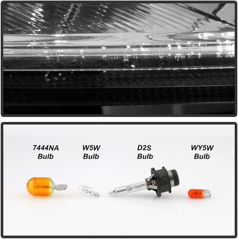 ACANII - For [HID/Xenon Model] 2010-2013 Infiniti G37 / 11-12 G25 4-Door Sedan Projector Headlight Headlamp - Driver in Saudi Arabia