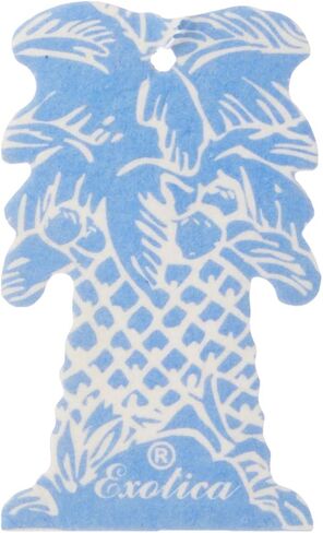 Fresheners Hanging Palm Tree Air Freshener, Fresh Spring Scent, Blue, 1 Count in Saudi Arabia