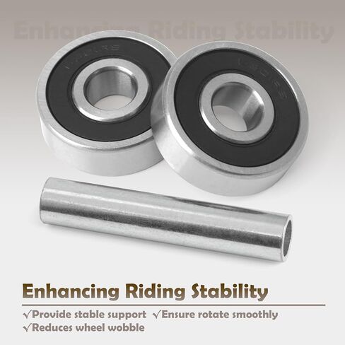 6301RS Wheel Bearing Set Compatible with Tuttio Soleil01 Ebike Bearings Designed For Smooth And Reliable Electric Bicycle Wheel Rotation in Kuwait