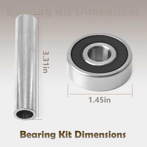 6301RS Wheel Bearing Set Compatible with Tuttio Soleil01 Ebike Bearings Designed For Smooth And Reliable Electric Bicycle Wheel Rotation in Kuwait