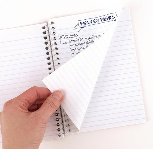 Five Star Wirebound Notebook, 1-Subject, Medium/College Rule, 80 Sheets 19x13.9 cm (7.5x5.5") Assorted Cover Color in Saudi Arabia