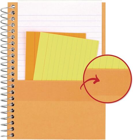 Five Star Wirebound Notebook, 1-Subject, Medium/College Rule, 80 Sheets 19x13.9 cm (7.5x5.5") Assorted Cover Color in Saudi Arabia
