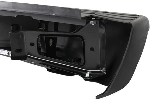 Rear Step Bumper Assembly Compatible with Silverado 2500 HD 2001-2006 Steel Chrome in Kuwait