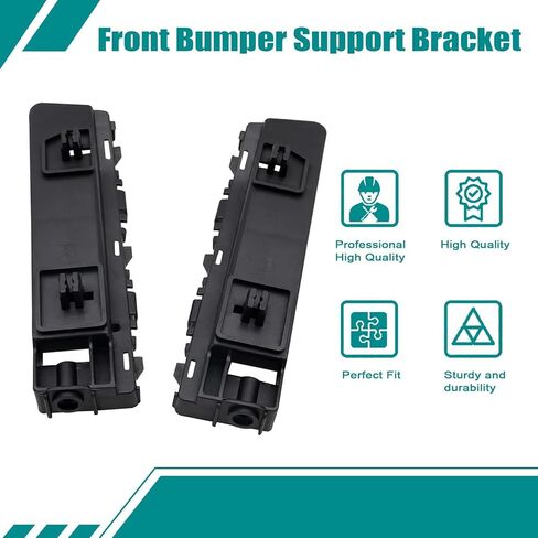 SecosAutoparts 2Pcs Front Bumper Brackets Spacer Retainer 71193-TL0-G00 71198-TL0-G00 Compatible with Honda Acura TSX 2009-2014 Left & Right Side Front Bumper Bracket Mounting Support Bracket in Saudi Arabia