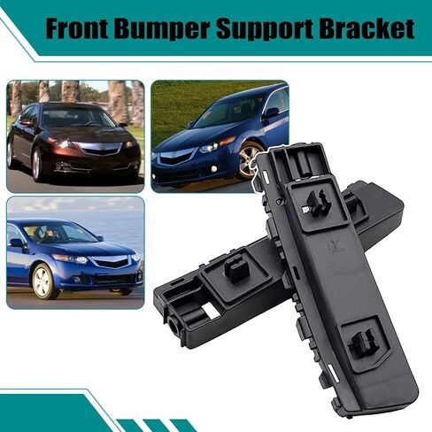 SecosAutoparts 2Pcs Front Bumper Brackets Spacer Retainer 71193-TL0-G00 71198-TL0-G00 Compatible with Honda Acura TSX 2009-2014 Left & Right Side Front Bumper Bracket Mounting Support Bracket in Saudi Arabia