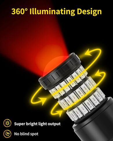 Brilliant Red 3157 4157 3057 4057 LED Bulbs Compatible with 2003 2004 2005 2006 2007 2008 Toyota Corolla Brake Tail Lights, Pack of 2 in Saudi Arabia