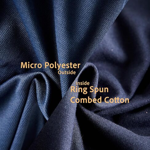 قميص بولو رجالي كبير الحجم من JC DISTRO - ملابس عمل وكاجوال - قطن ناعم من الداخل وبوليستر مسامي من الخارج، حتى Big7XL in Kuwait