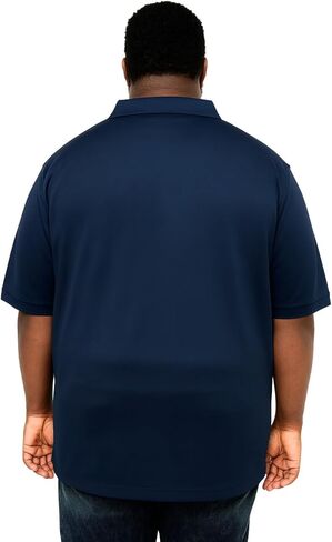 قميص بولو رجالي كبير الحجم من JC DISTRO - ملابس عمل وكاجوال - قطن ناعم من الداخل وبوليستر مسامي من الخارج، حتى Big7XL in Kuwait