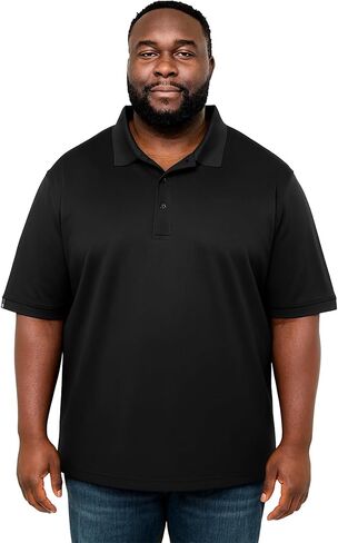 قميص بولو رجالي كبير الحجم من JC DISTRO - ملابس عمل وكاجوال - قطن ناعم من الداخل وبوليستر مسامي من الخارج، حتى Big7XL in Kuwait