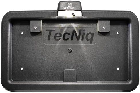 Full Size Black Plastic License Plate Frame with LED Plate Light Truck Trailer in Kuwait