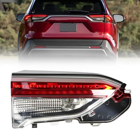 labwork Driver Side Inner Tail Light Replacement for Toyota RAV4 2019 2020 2021 Rear Tail Light Brake Lamp Assembly LH Left Side 815900R060 TO2802148 in Kuwait