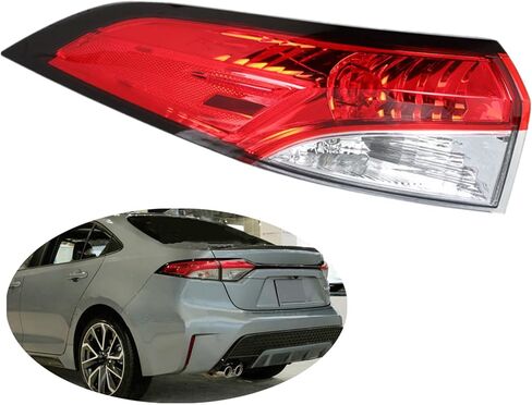 Rear Left Tail Light Assembly Replacement for Corolla 2020 2021 Driver Side Outer in Saudi Arabia