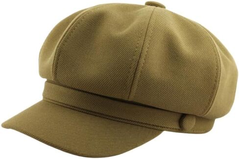Cotton Wool Fashion Newsboy Hats for Women Winter Warm Pageboy Cabbie Cap Beret Suitable for All Seasons in Saudi Arabia