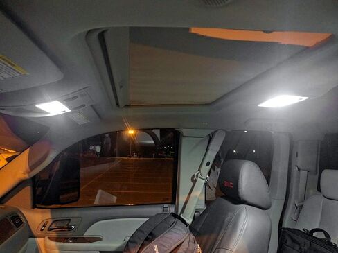 LED Interior Light Kit for Chevy Silverado GMC Sierra 1999-2014 6000k White Map Dome Visor Cargo License Plate Reverse Light Bulbs (16 Pieces) in Kuwait