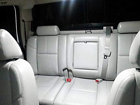 LED Interior Light Kit for Chevy Silverado GMC Sierra 1999-2014 6000k White Map Dome Visor Cargo License Plate Reverse Light Bulbs (16 Pieces) in Kuwait