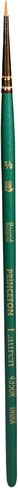 Princeton Artist Brush Co. Lauren Series 4350 - مقاس دائري بمقبض قصير 12 - فرشاة طلاء صناعية ذهبية واحدة للألوان المائية والطلاء الأكريليك in Kuwait
