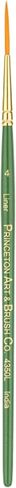 Princeton Artist Brush Co. Lauren Series 4350 - مقاس دائري بمقبض قصير 12 - فرشاة طلاء صناعية ذهبية واحدة للألوان المائية والطلاء الأكريليك in Kuwait