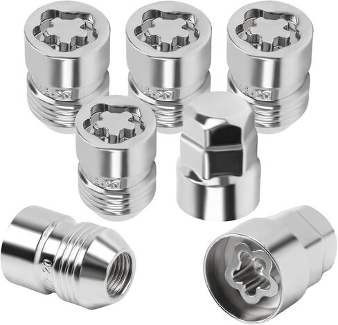 14x1.5 الموضوع 1.65 "طويل قفل الجوز قفل العجلة الجوز الأسود عرافة مفتاح 13/16" و 3/4" عرافة يناسب شاحن كامارو تشالنجر in Kuwait