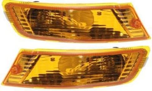Evan Fischer Turn Signal Light Set Compatible with 2005-2007 Jeep Liberty, With Bulb CH2521143 CH2520143 Front Driver and Passenger Side in Saudi Arabia
