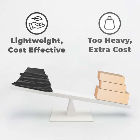 أكياس بريدية من البوليستر ذاتية الغلق مقاس 9 × 12 بوصة من The Boxery - 1000 عبوة | أظرف شحن مقاومة للماء ومقاومة للتمزق in Kuwait