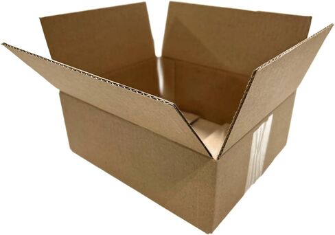 25 10x8x4 Cardboard Paper Boxes Mailing Packing Shipping Box Corrugated Carton in Kuwait