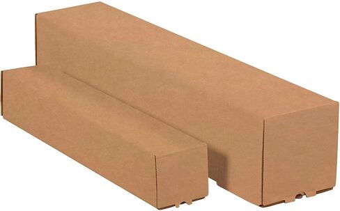 Box Partners 3x3x30-inch Kraft Square Mailing Tubes in Kuwait