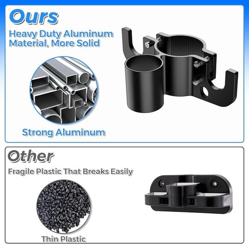Trailer Chain Holder, Aluminum Trailer Towing Organizer for 7 Way Plug Cable Wire Harness Holder Cover Heavy Duty RV Tongue Jack Accessories for Outside Travel Camper in Saudi Arabia