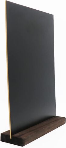 GUKBIAY علامة السبورة المنضدية مع حامل قاعدة 4 حزمة 8.5 × 11 بوصة مزدوجة الجانب الدائمة لوحات القائمة علامات الطعام لحفل بوفيه الزفاف بار مطعم الطعام in Kuwait