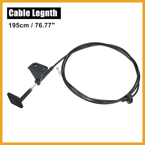 74130SNAA01 غطاء المحرك الأمامي مزلاج قفل الإصدار سلك كابل استبدال لهوندا سيفيك 2006-2011 استبدال أسود in Kuwait