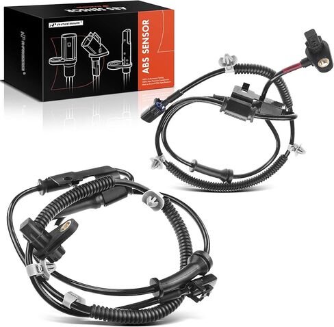 A-Premium ABS Wheel Speed Sensor Compatible with Hyundai Models - Veracruz 2007 2008 2009 2010 2011 2012, 3.8L - Front Driver and Passenger Side, 2-PC Set, Replace# 95670-3J000, 95671-3J000 in Saudi Arabia