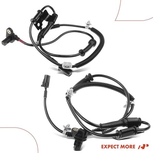 A-Premium ABS Wheel Speed Sensor Compatible with Hyundai Models - Veracruz 2007 2008 2009 2010 2011 2012, 3.8L - Front Driver and Passenger Side, 2-PC Set, Replace# 95670-3J000, 95671-3J000 in Saudi Arabia