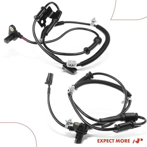 A-Premium ABS Wheel Speed Sensor Compatible with Hyundai Models - Veracruz 2007 2008 2009 2010 2011 2012, 3.8L - Front Driver and Passenger Side, 2-PC Set, Replace# 95670-3J000, 95671-3J000 in Saudi Arabia