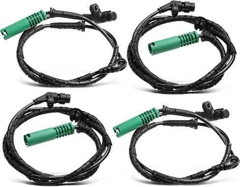 A-Premium ABS Wheel Speed Sensor Compatible with Land Rover Models - Range Rover 2006-2012 - Front and Rear Driver and Passenger Side, 4-PC Set, Replace# SSB500052, SSB500053 in Saudi Arabia