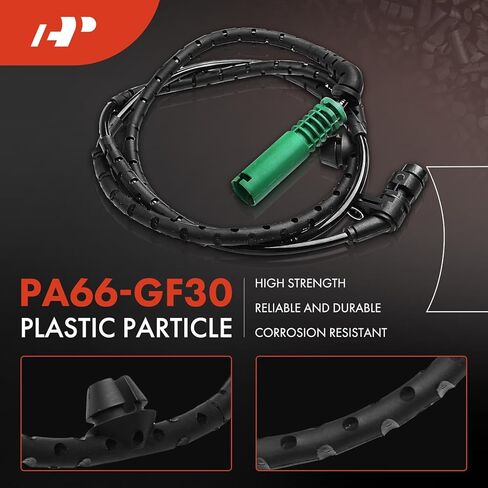 A-Premium ABS Wheel Speed Sensor Compatible with Land Rover Models - Range Rover 2006-2012 - Front and Rear Driver and Passenger Side, 4-PC Set, Replace# SSB500052, SSB500053 in Saudi Arabia