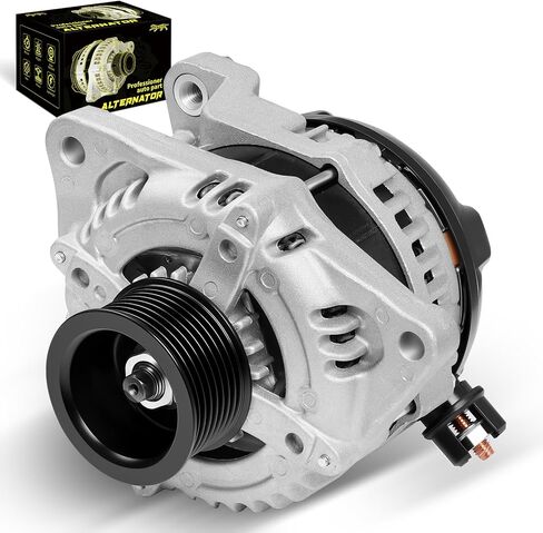 Oktiger 6.7L V8 Diesel Upgraded Alternator for Ford F250 F350 F450 F550 Super Duty 2011-2016 King Ranch Lariat Platinum Xl Xlt, V8 12V 150A Clockwise 8-Groove Clutch Pulley OE BC3T-10300-CA in Kuwait