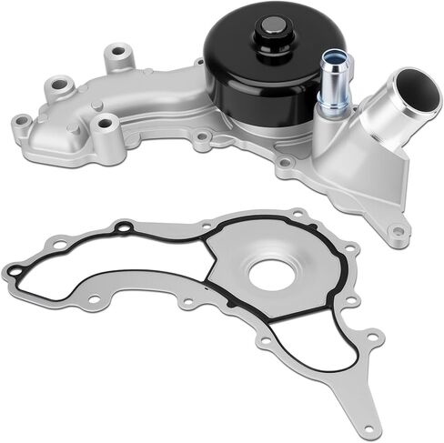 AW6699 Water Pump with Gasket Compatible with 2012-2017 Jeep Wrangler, 2018 Wrangler JK 3.6L V6 Replace for 68079412AB 68079412AC 68079412AD 68079412AE RL079412AB 44021 120-4500 252-982 CR4500 99510 in Kuwait