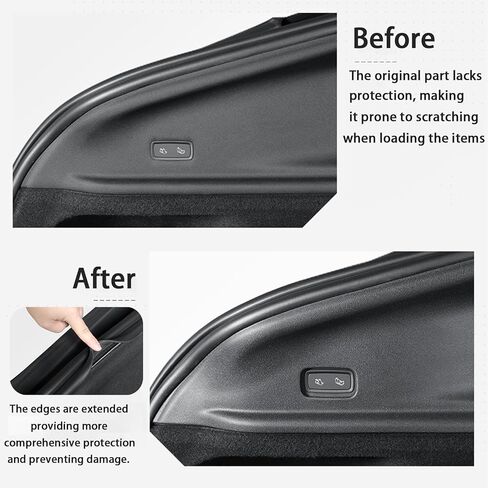 Fit 2025 2026 Tesla Model Y Juniper Trunk Tailgate Mat & Rear Bumper Guard and Door Back Protective Liner & Rear Trunk Side Anti-Scratch Mats Interior Accessories 8pcs in Kuwait