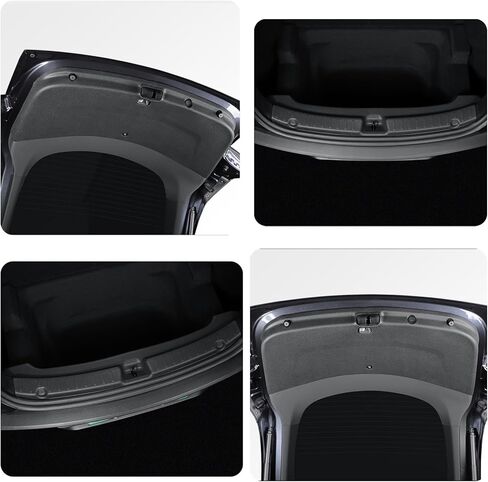 Fit 2025 2026 Tesla Model Y Juniper Trunk Tailgate Mat & Rear Bumper Guard and Door Back Protective Liner & Rear Trunk Side Anti-Scratch Mats Interior Accessories 8pcs in Kuwait