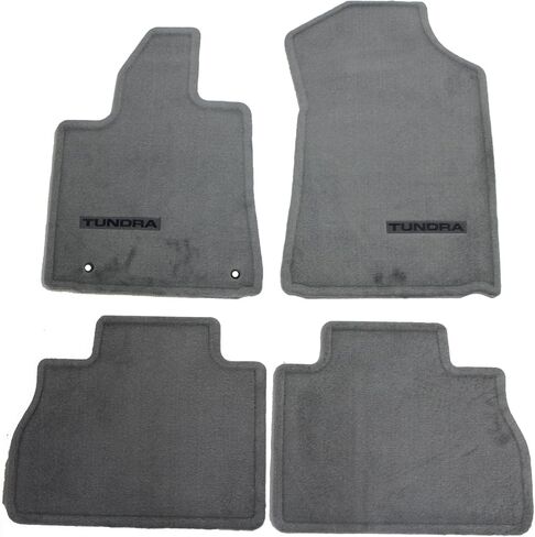 TOYOTA Genuine Accessories PT206-34072-11 Carpet Floor Mat for Select Tundra Models , Gray in Saudi Arabia