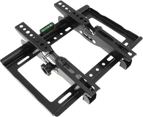 25kg Adjustable TV Wall Mount Bracket Flat Screen TV Stand Frame Support 15 Degree Tilt Angle Suitable for 14-42 Inch LCD LED in Saudi Arabia