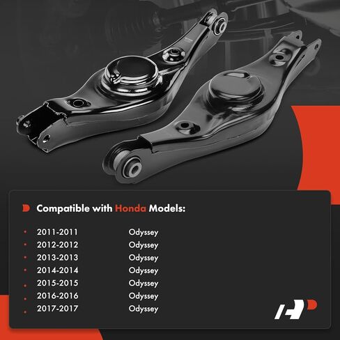 A-Premium 2 x Rear Lower Control Arm, with Bushing, Compatible with Honda Odyssey 2011-2017 in Saudi Arabia